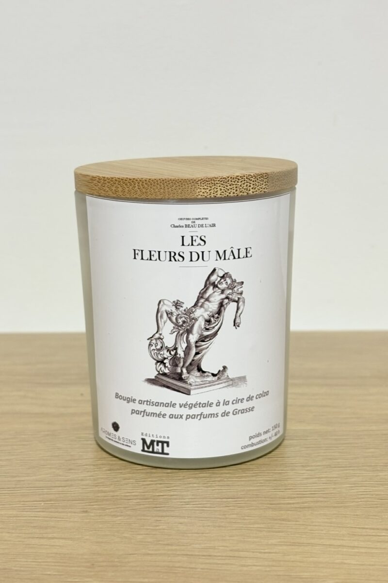 bougie 200ml (150g) les fleurs de mâle